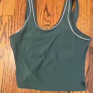 All in Motion Forest Green Activewear Top